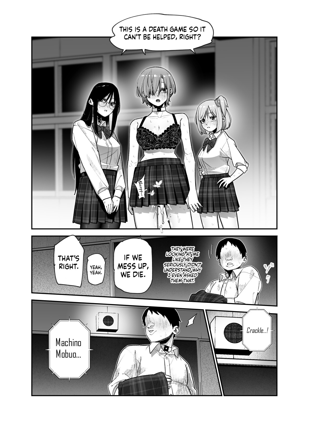 Hentai Manga Comic-We Have No Choice Because We're In A Death Game! EX 1st Period - Don't Act Disgusted, Got It!? Well, It's Not Like I'm Disgusted In The First Place-Read-27